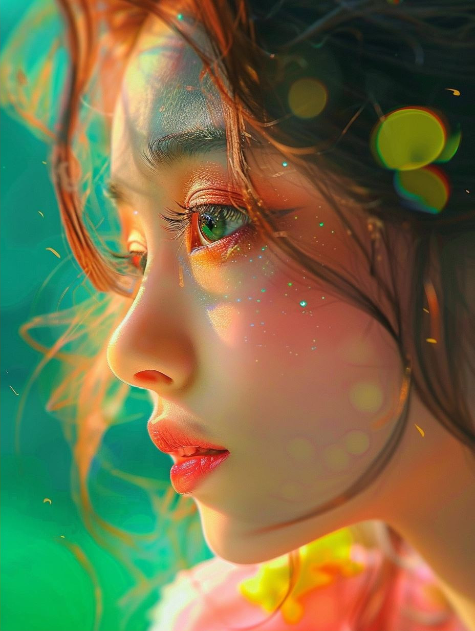 Ethereal Floral Dreamscape Portraits - Image 2