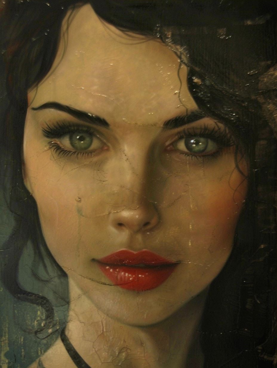 Mystic Amber Gaze - Image 3