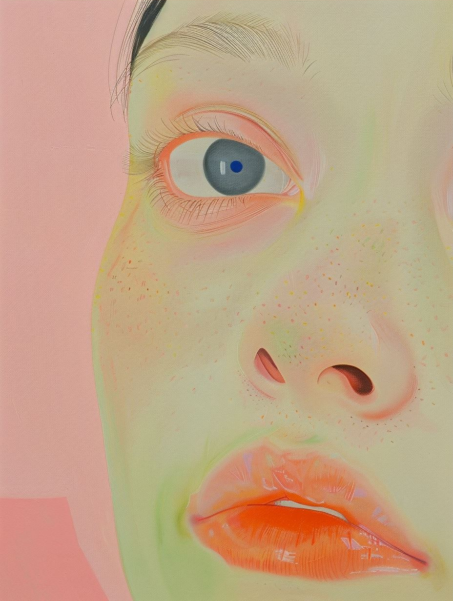 Fragmented Gaze: A Study in Color - Image 3
