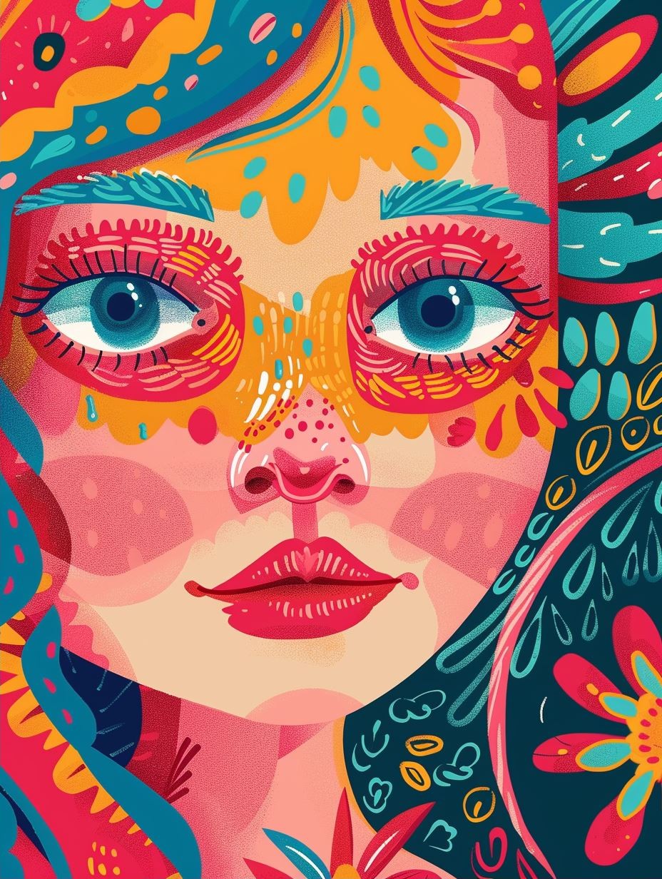 Prismatic Dream Portrait 3 - Image 2