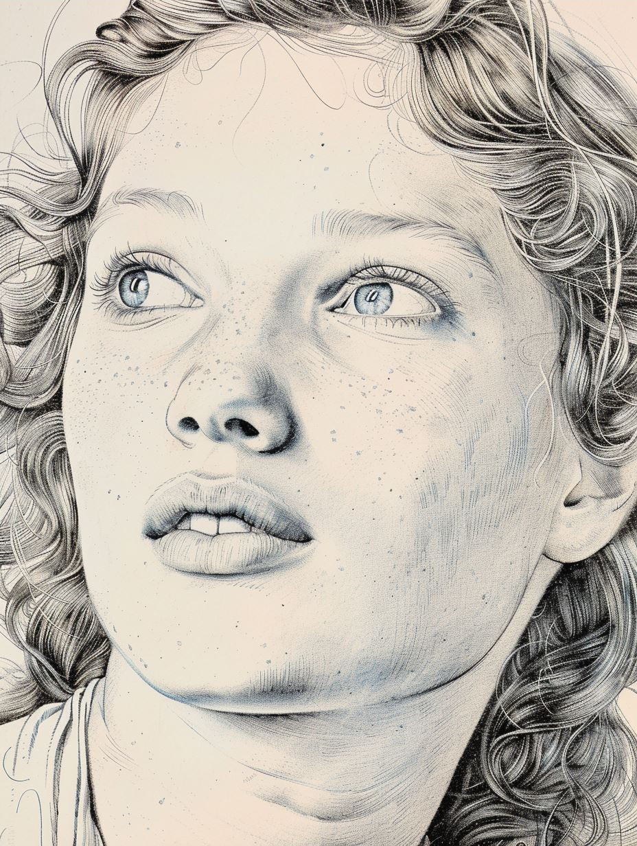 Whispers of Graphite: A Portrait Study - Image 3