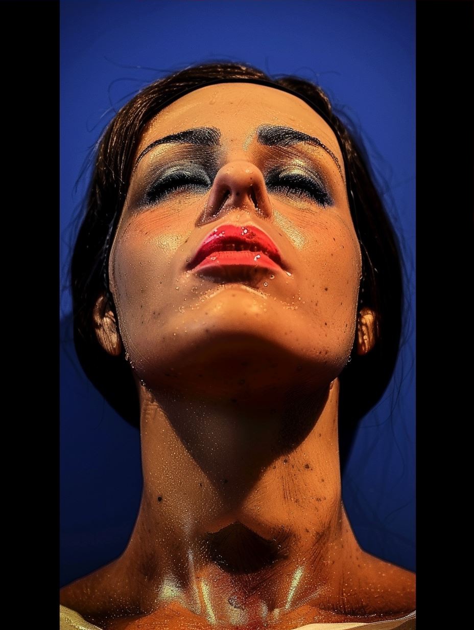 Neon Noir Pop Art Portrait - Image 3