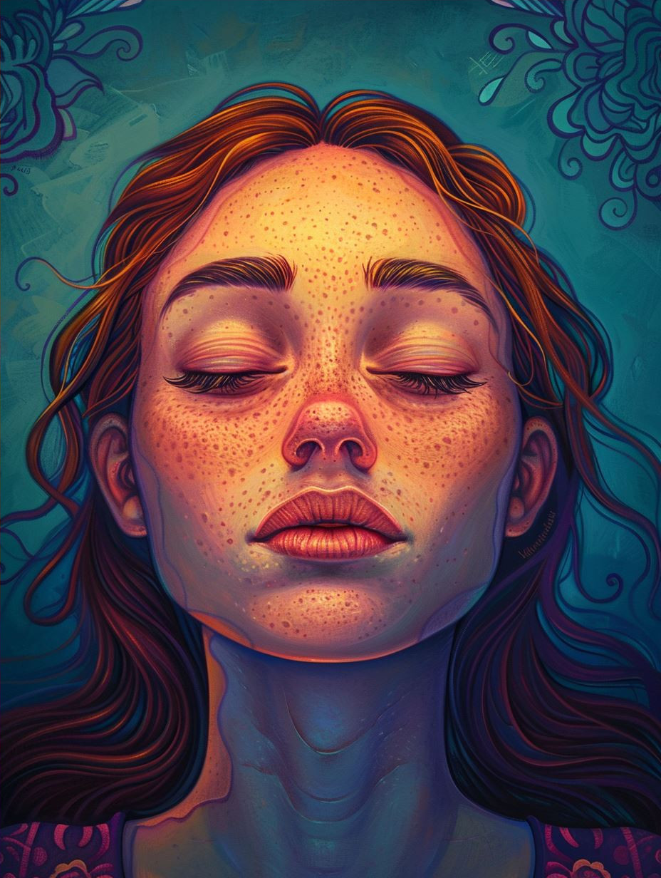 Ethereal Visions of a Freckled Muse - Image 4
