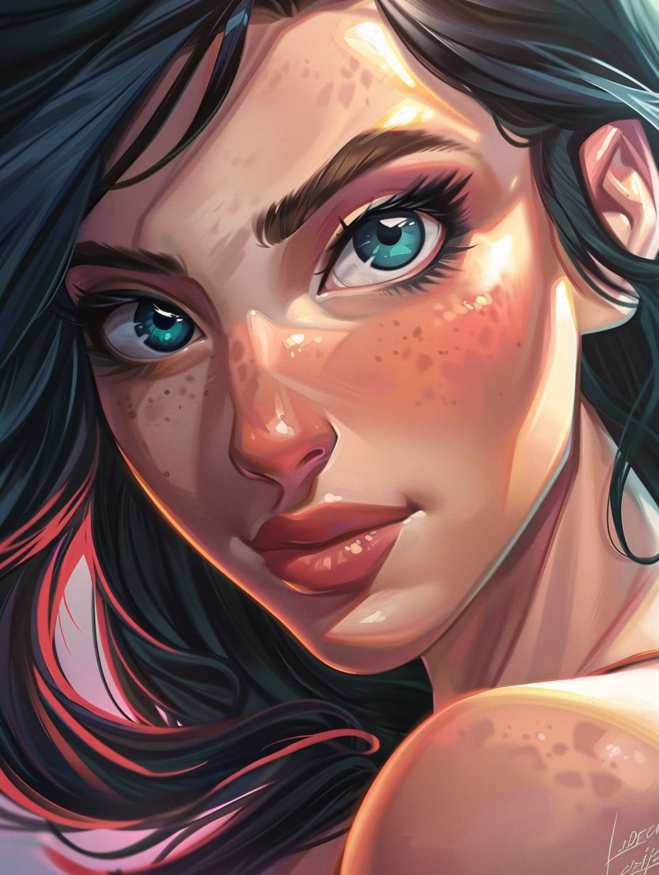Digital Portraits of Ethereal Women - Image 3