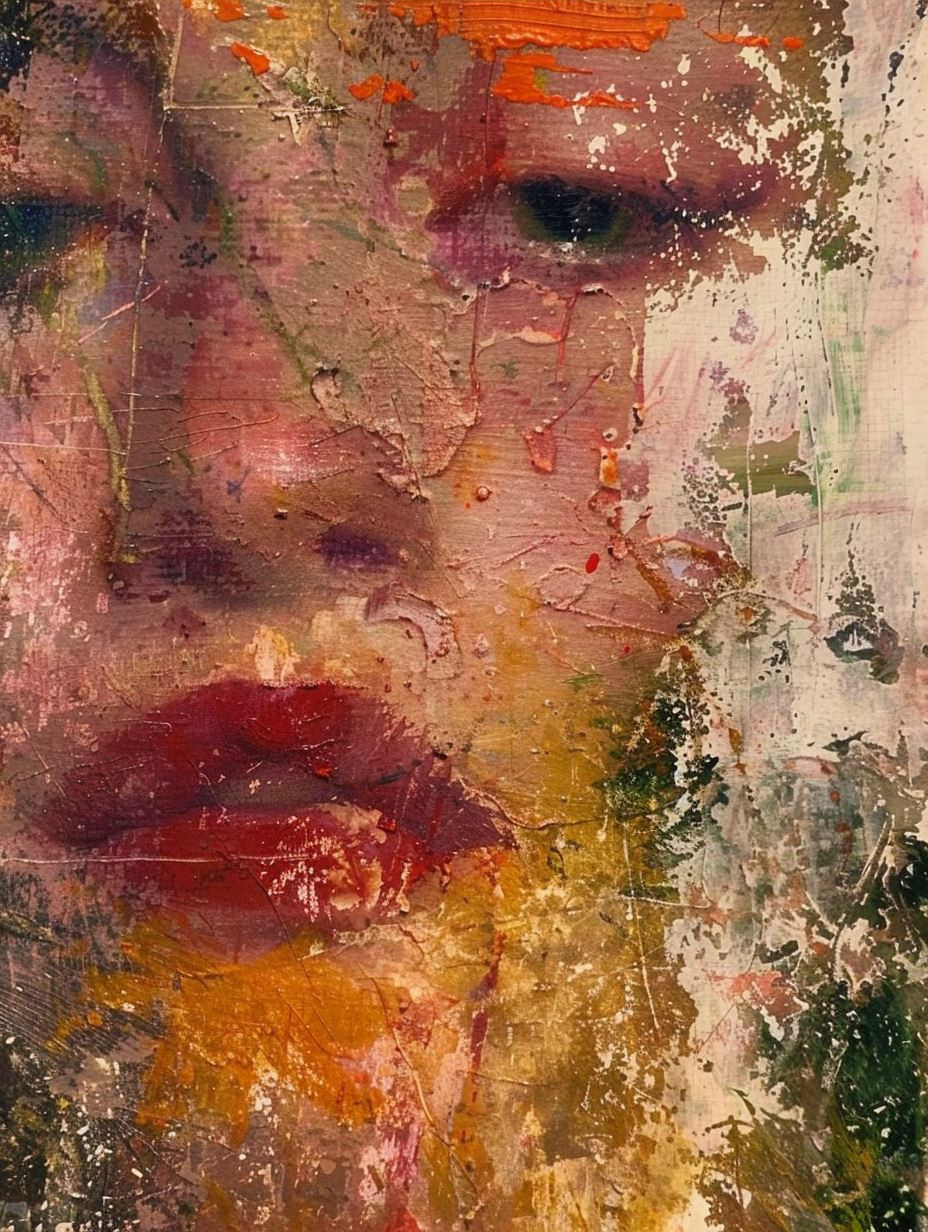 Abstract Ethereal Portrait Fragments - Image 3