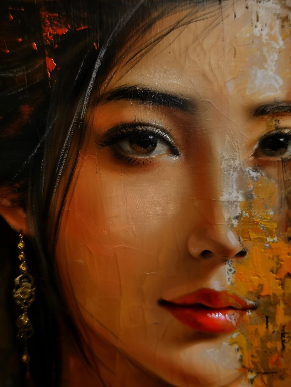 Whispers of Gold and Crimson - Image 3