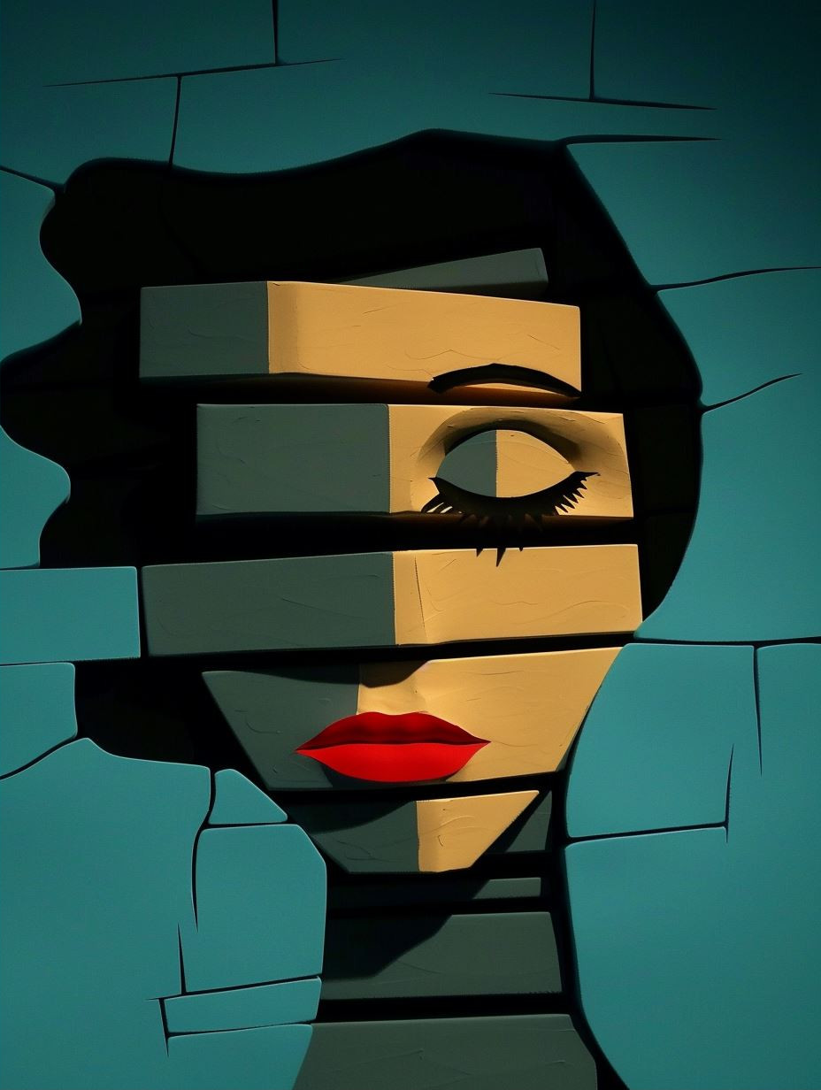 Fragmented Faces of Modern Emotion - Image 2
