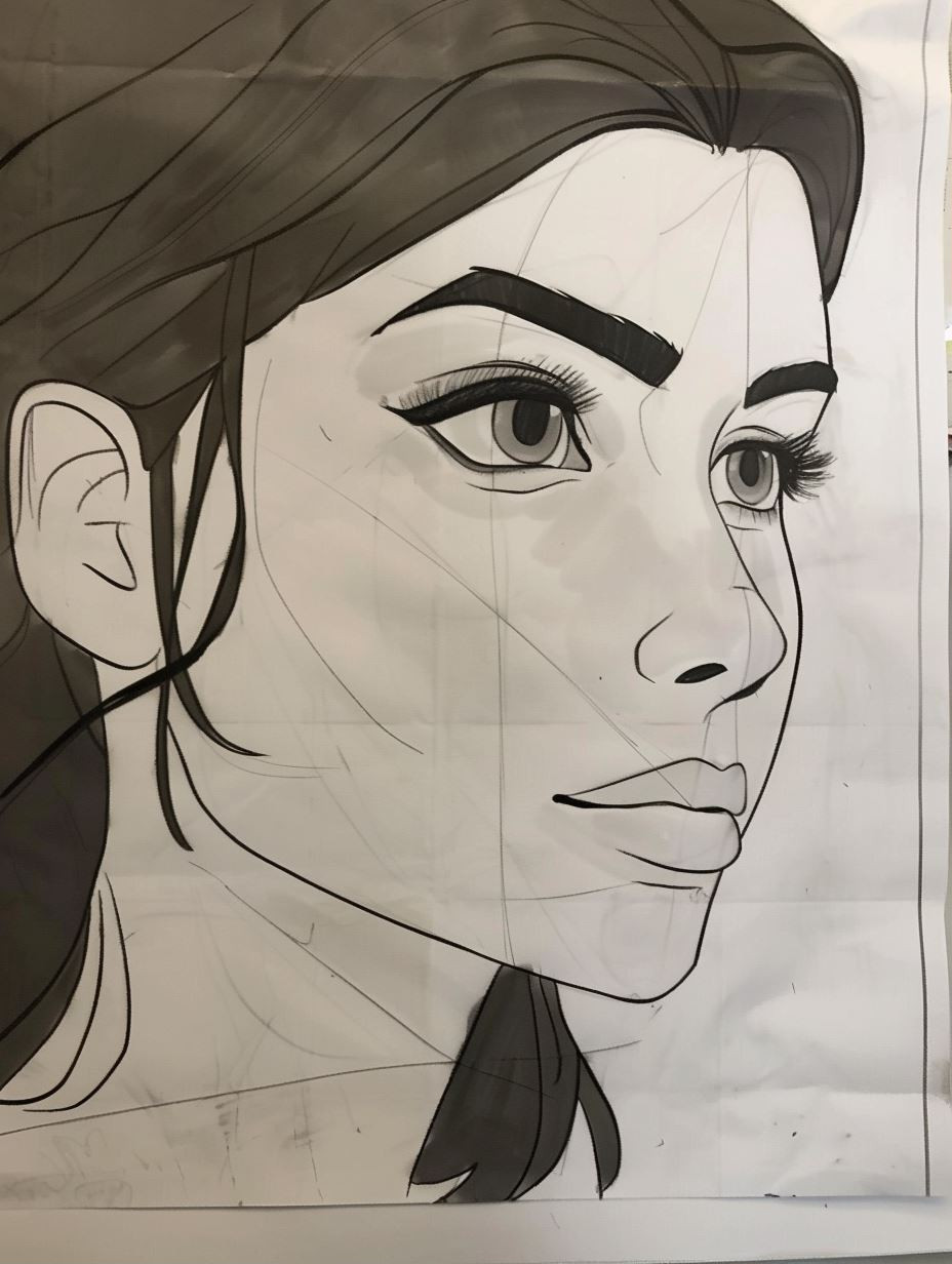 From Sketch to Soul: Portrait Evolution - Image 1