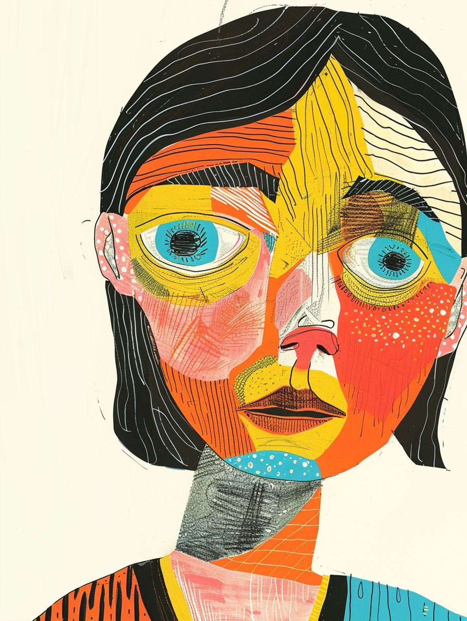 Fragmented Souls: A Study in Color - Image 2