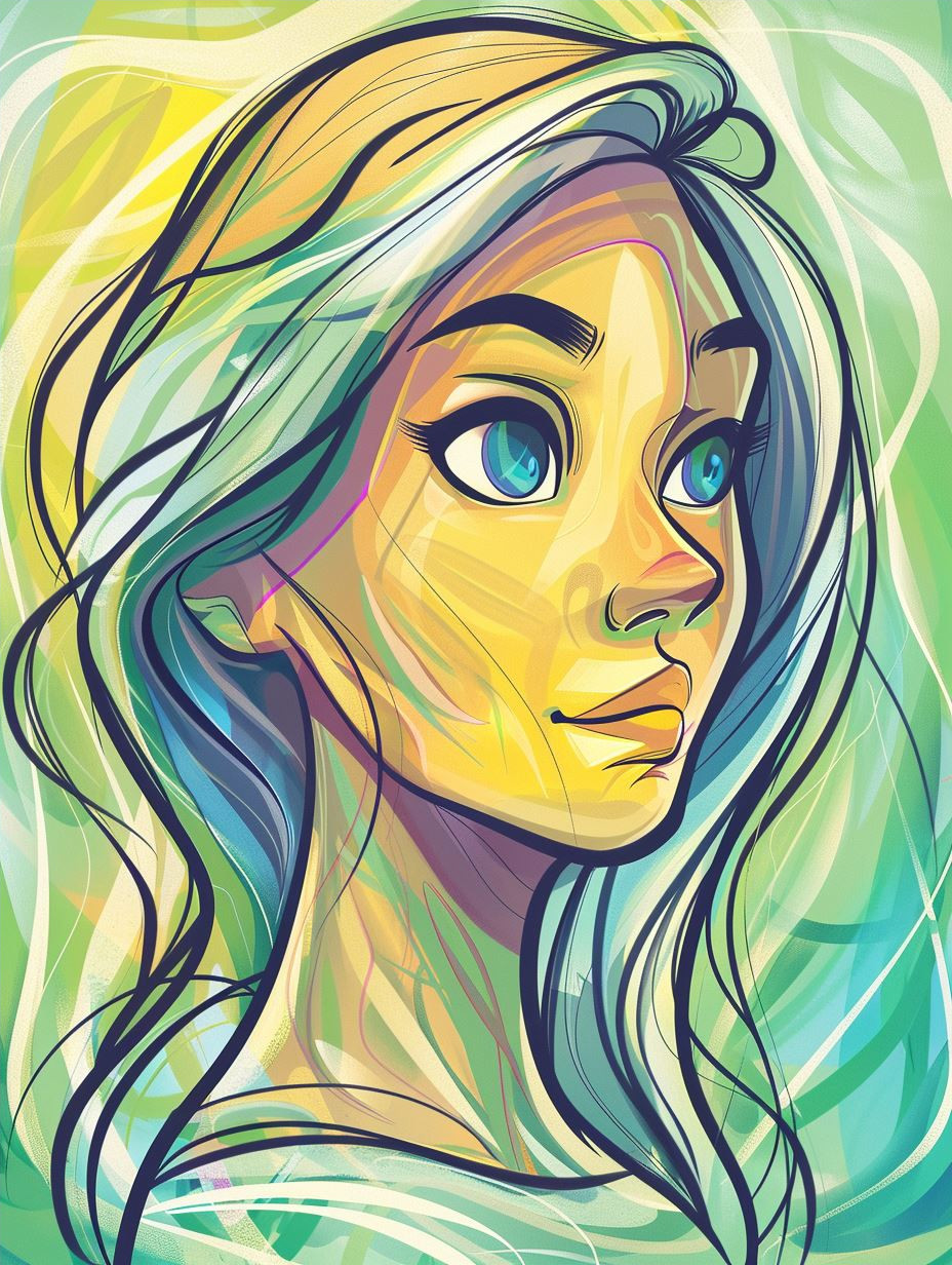 Ethereal Visions of the Azure Muse - Image 4