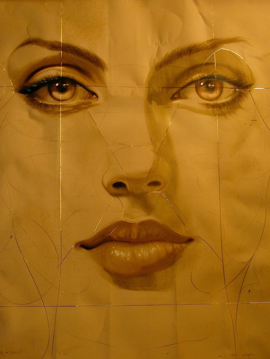Ethereal Gilded Divine Portraits - Image 4