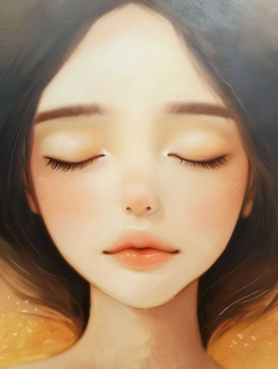 Ethereal Dreamy Portrait Artistry - Image 3