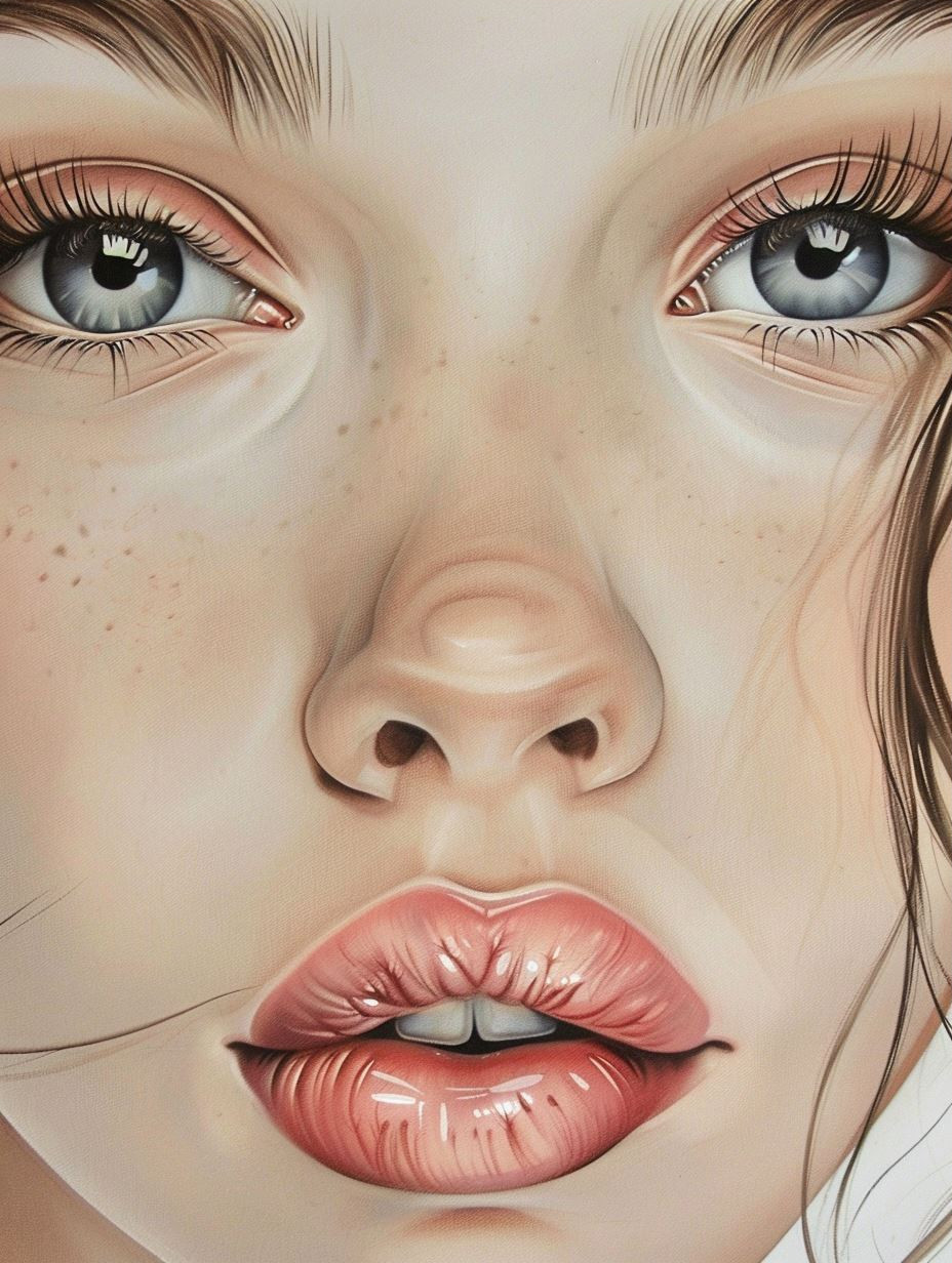 Ethereal Hyper-Realistic Portrait Studies - Image 3