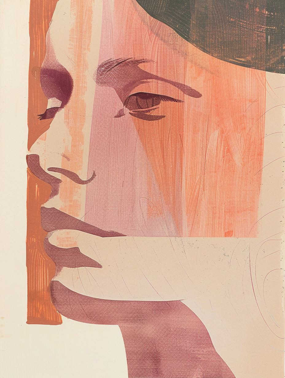Geometric Terracotta Portrait Studies - Image 2