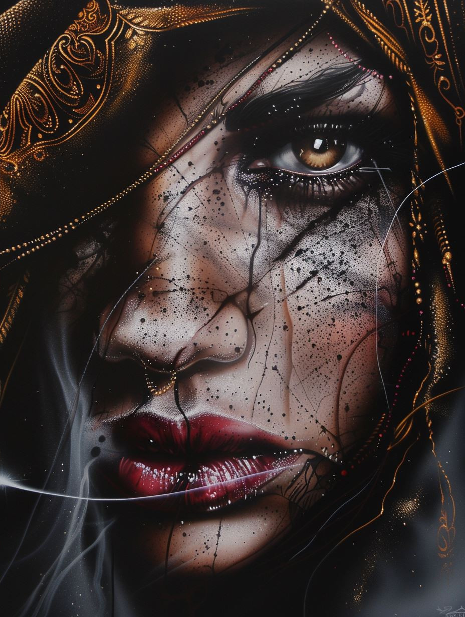 Mystic Gazes: A Study of Ethereal Beauty - Image 4