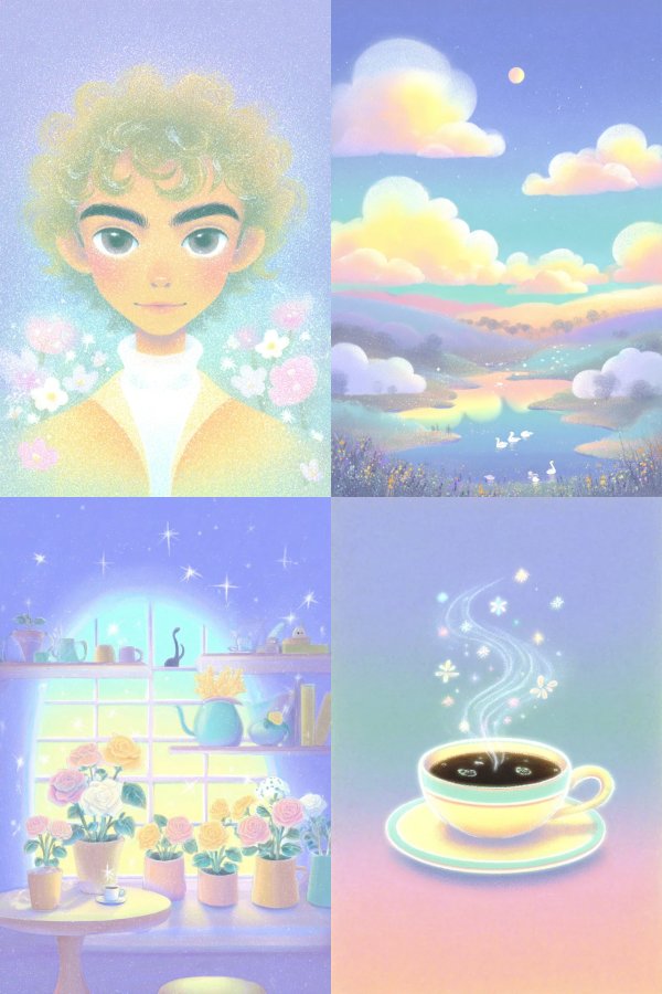 Pastel Dreams: A Cozy Art Collection