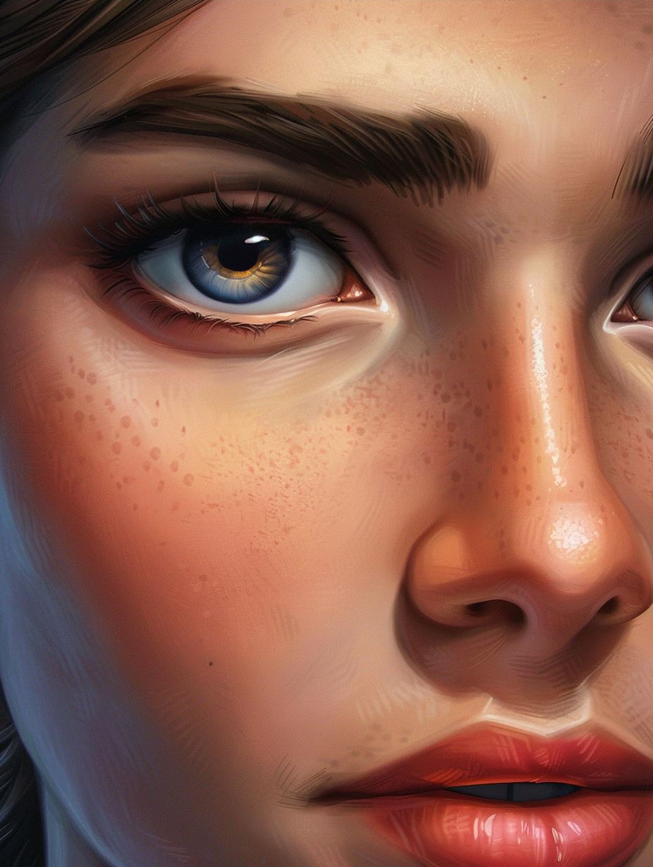 Hyper-Realistic Digital Portraiture Study - Image 3