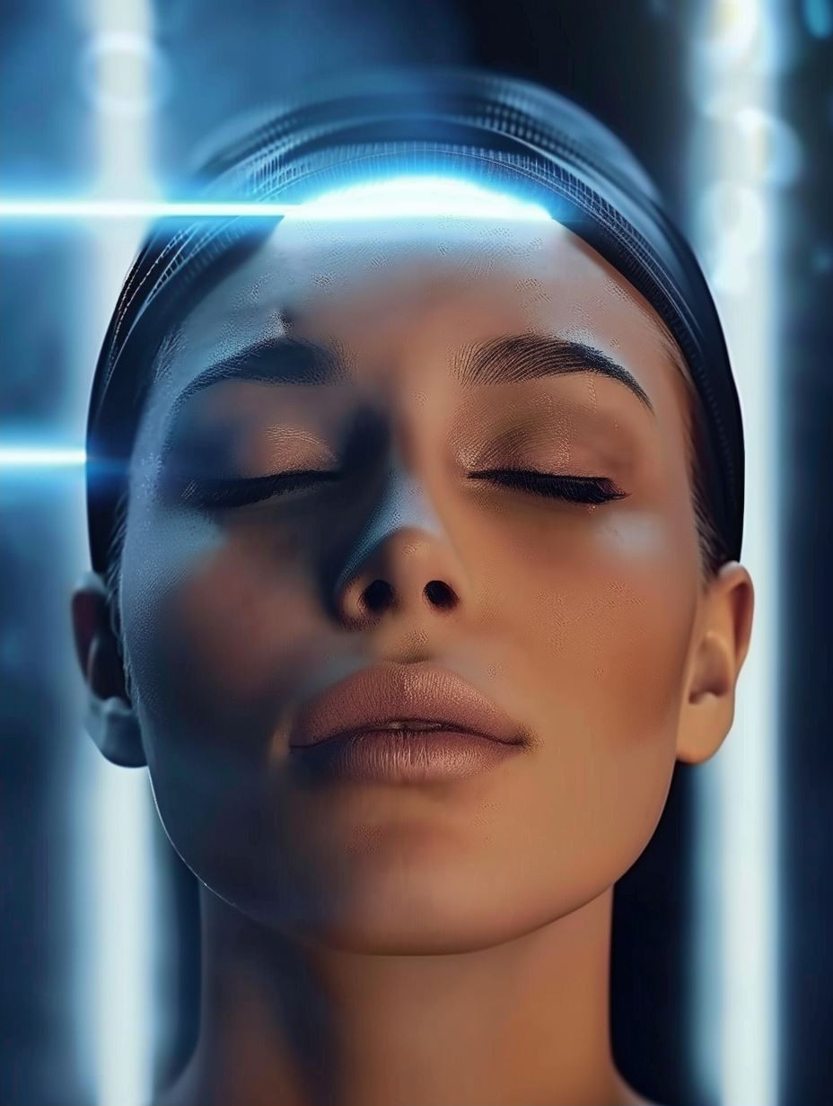 Futuristic Cybernetic Portrait Series - Image 2