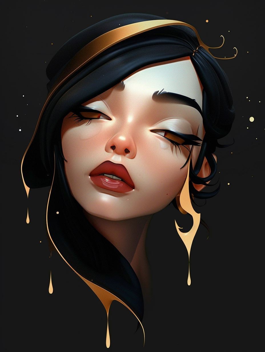 Golden Gaze Elegance 2 - Image 2