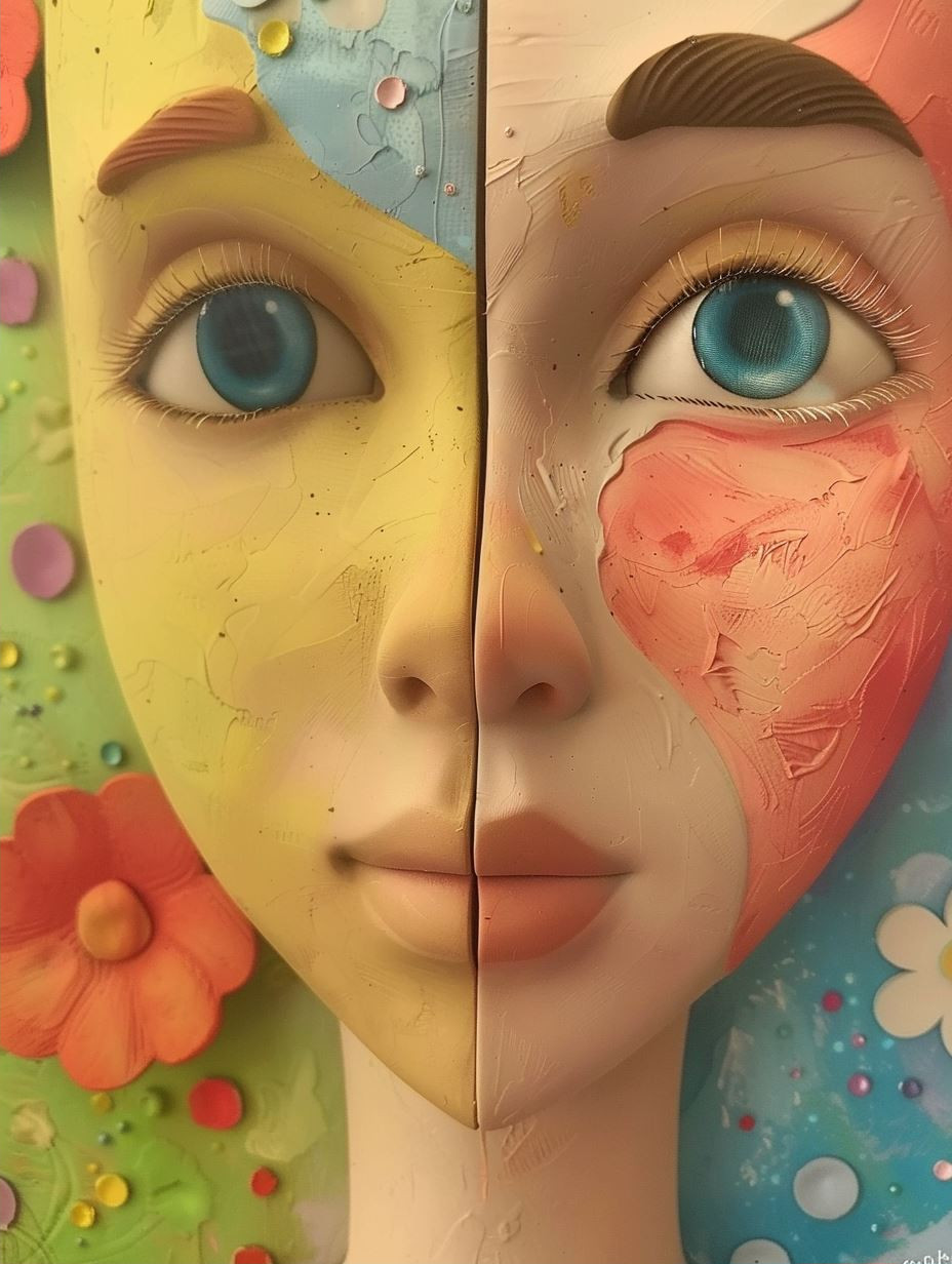 Dreamy Porcelain Muse - Image 2