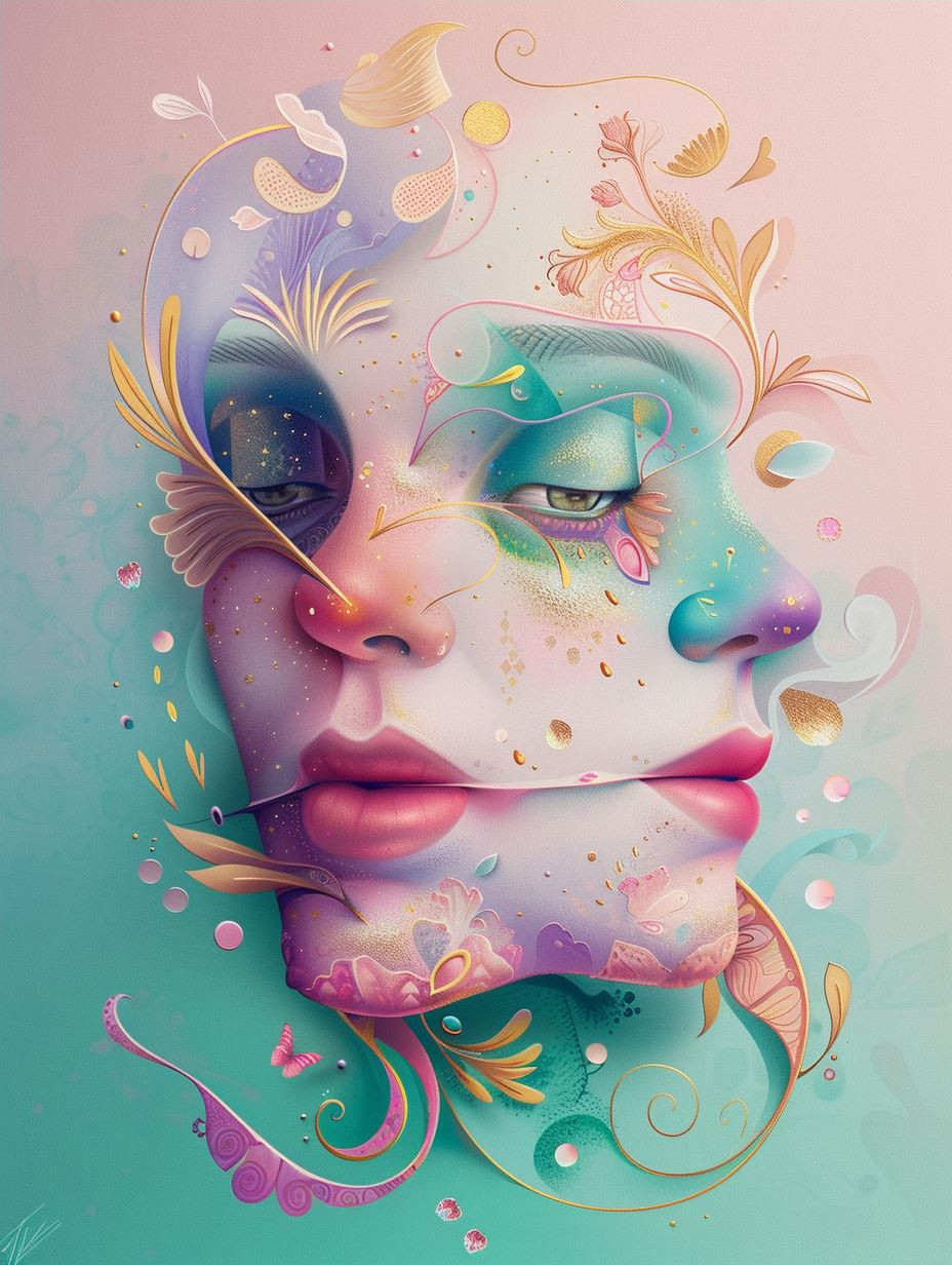 Ethereal Floral Dream Portraits - Image 4