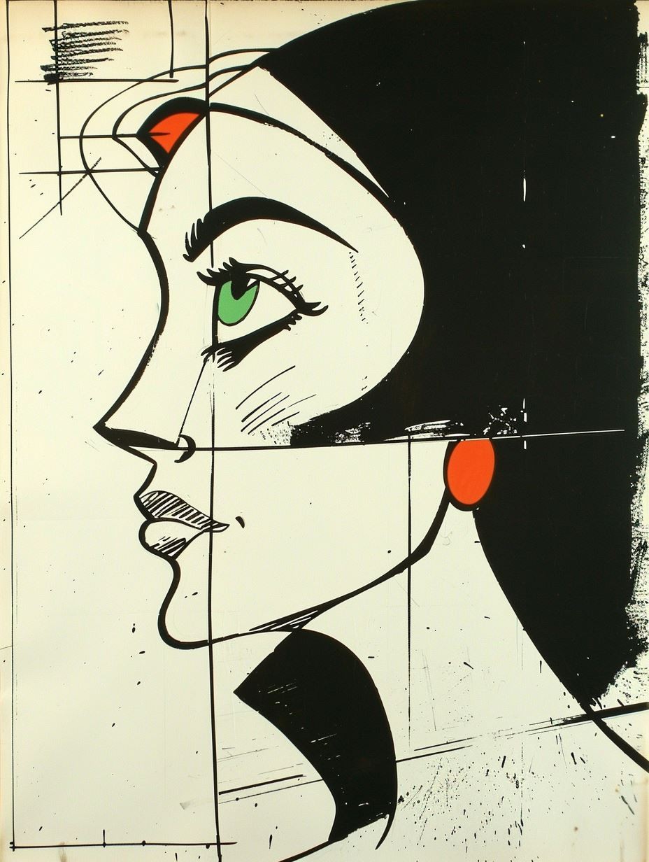 Pop Art Portraits of Modern Elegance - Image 2