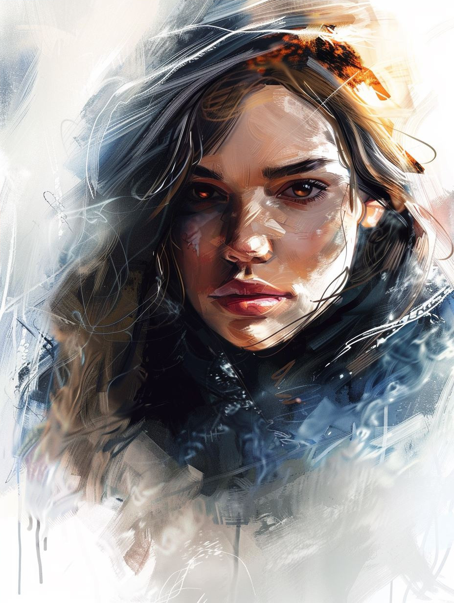 Whispers of the Soul: Digital Portraits - Image 4