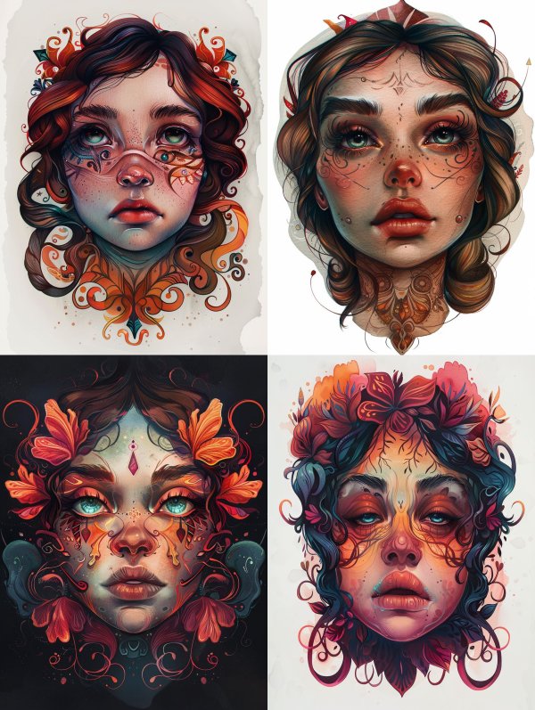 Mystical Portraits of Ethereal Women