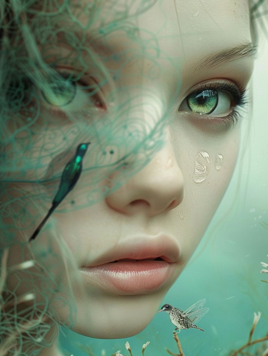 Ethereal Underwater Spirit Portraits - Image 3