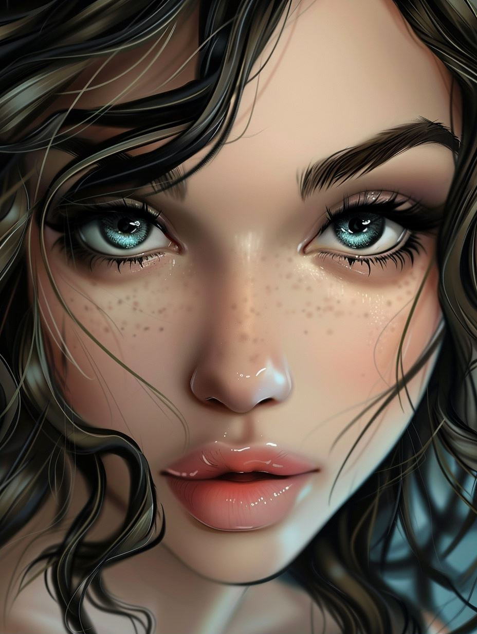Digital Portraits of Ethereal Beauty - Image 2