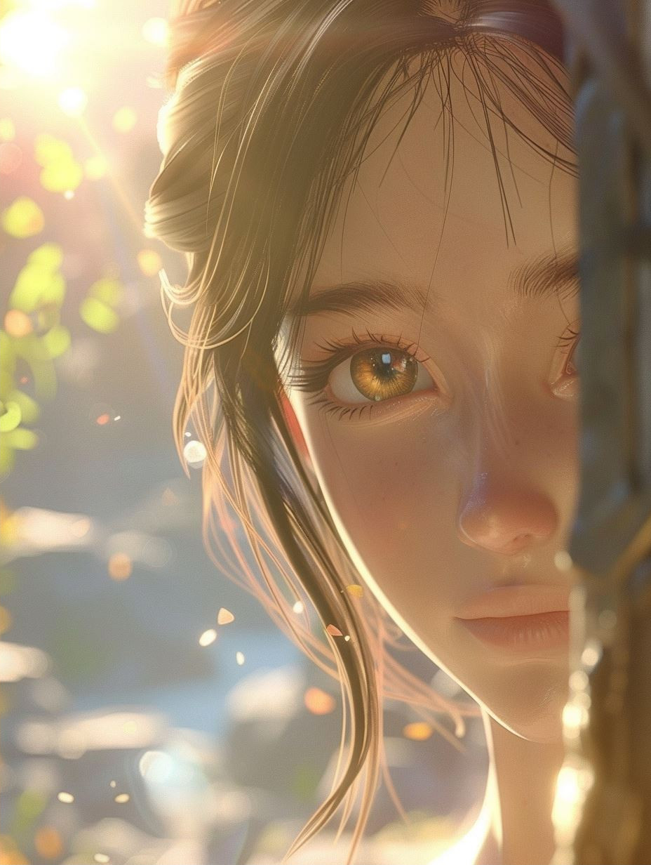 Ethereal Digital Portraits of Dreamy Young Women - Image 2