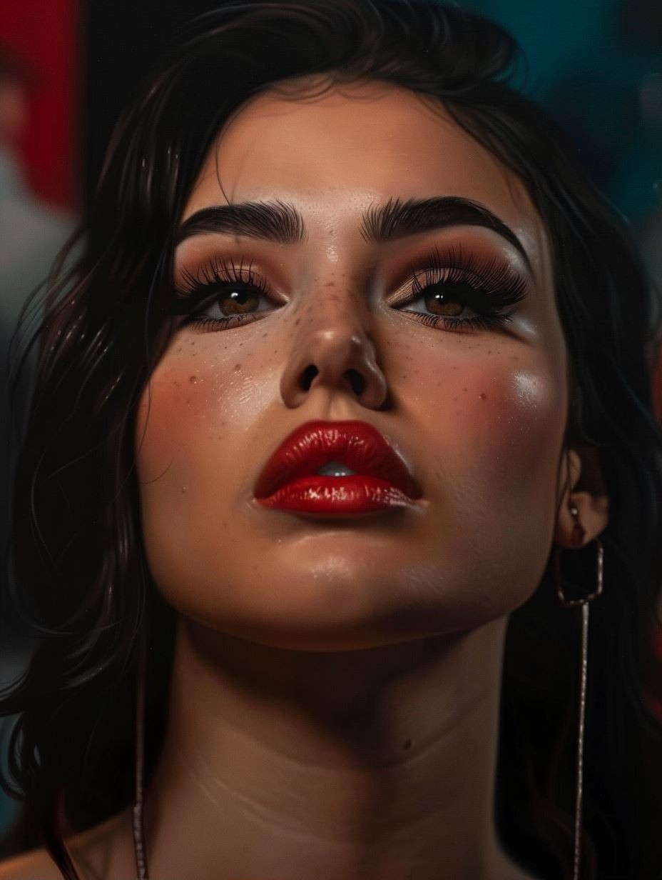 Fragmented Beauty: A Digital Portrait Study - Image 1