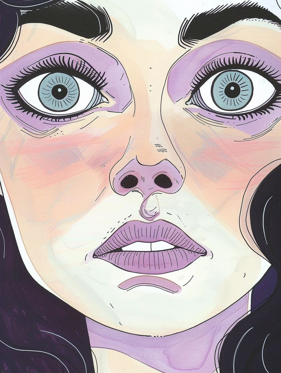 Neon Pastel Pop Art Portrait - Image 2