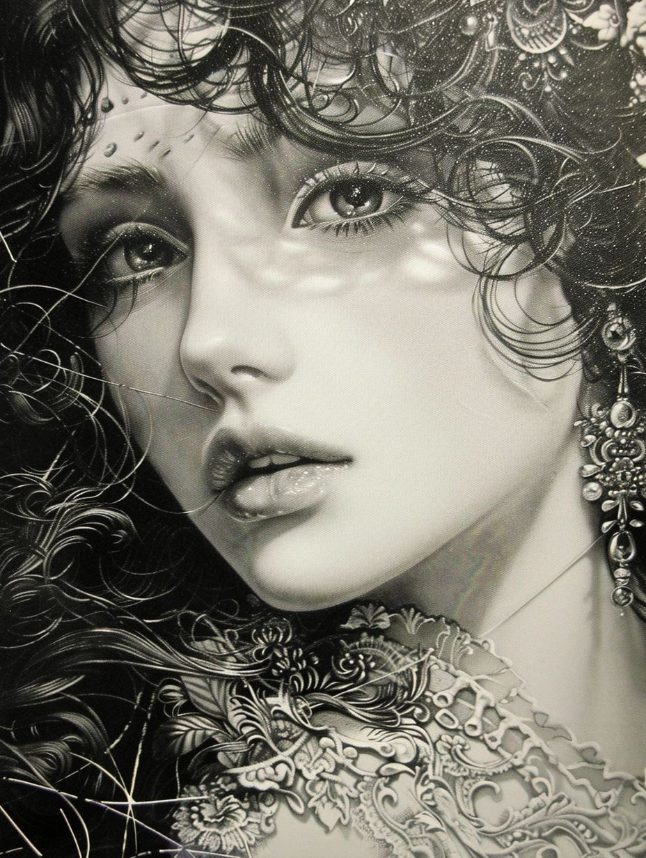 Ethereal Visions in Monochrome - Image 4