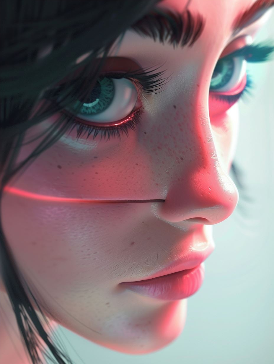 Digital Dreams: AI Generated Female Portraits - Image 4