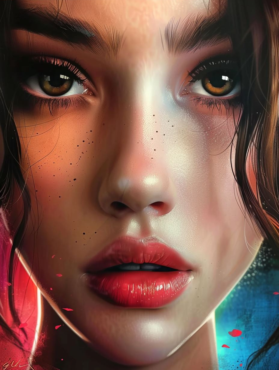 Emotional Portraits of Digital Beauty - Image 3