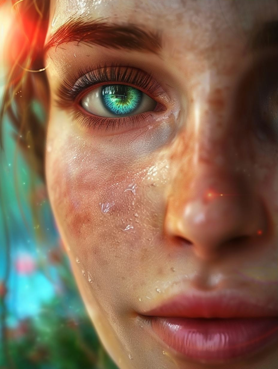 Ethereal Gaze: A Study of Light and Water - Image 3