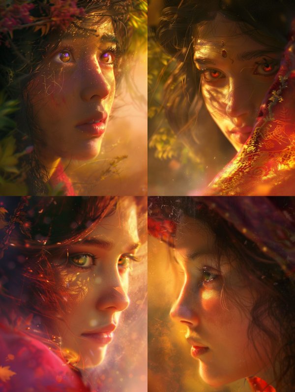 Ethereal Visions of a Mystical Maiden