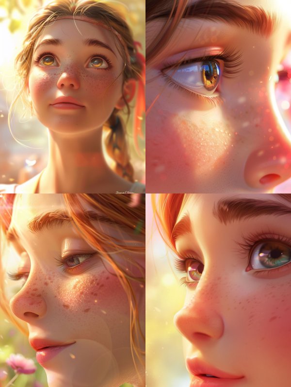 Golden Hour Dreamy Portrait