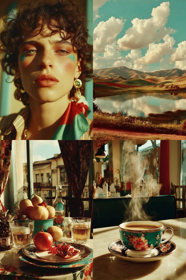Sunlit Bohemian Muse