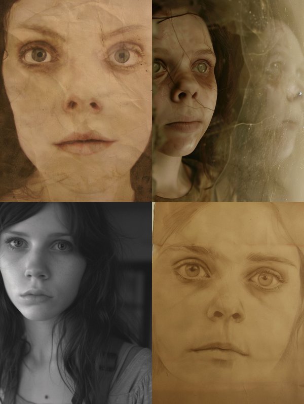 Haunting Echoes of Distorted Faces