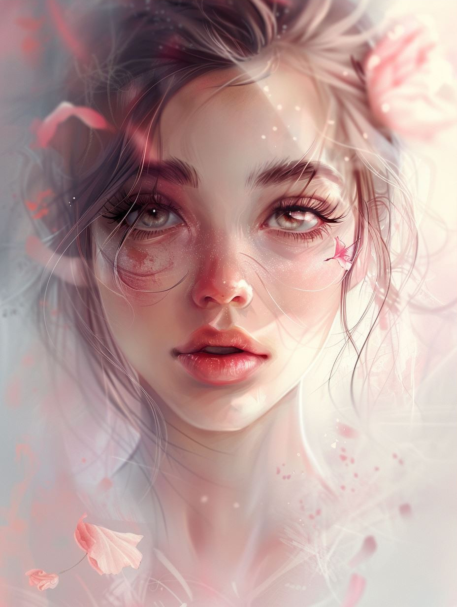 Ethereal Dream of Soft Petals - Image 3