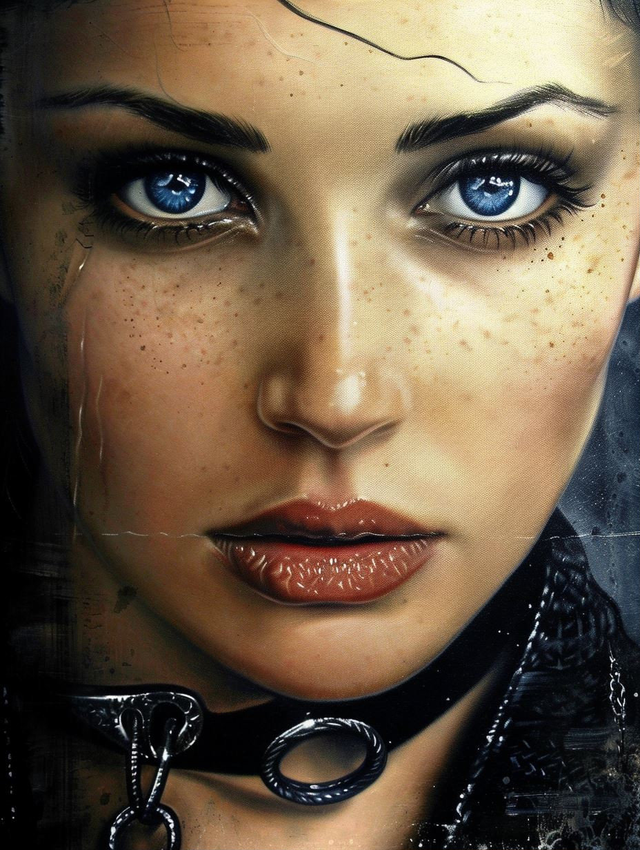 Azure Gaze: Four Faces of Mystery - Image 1