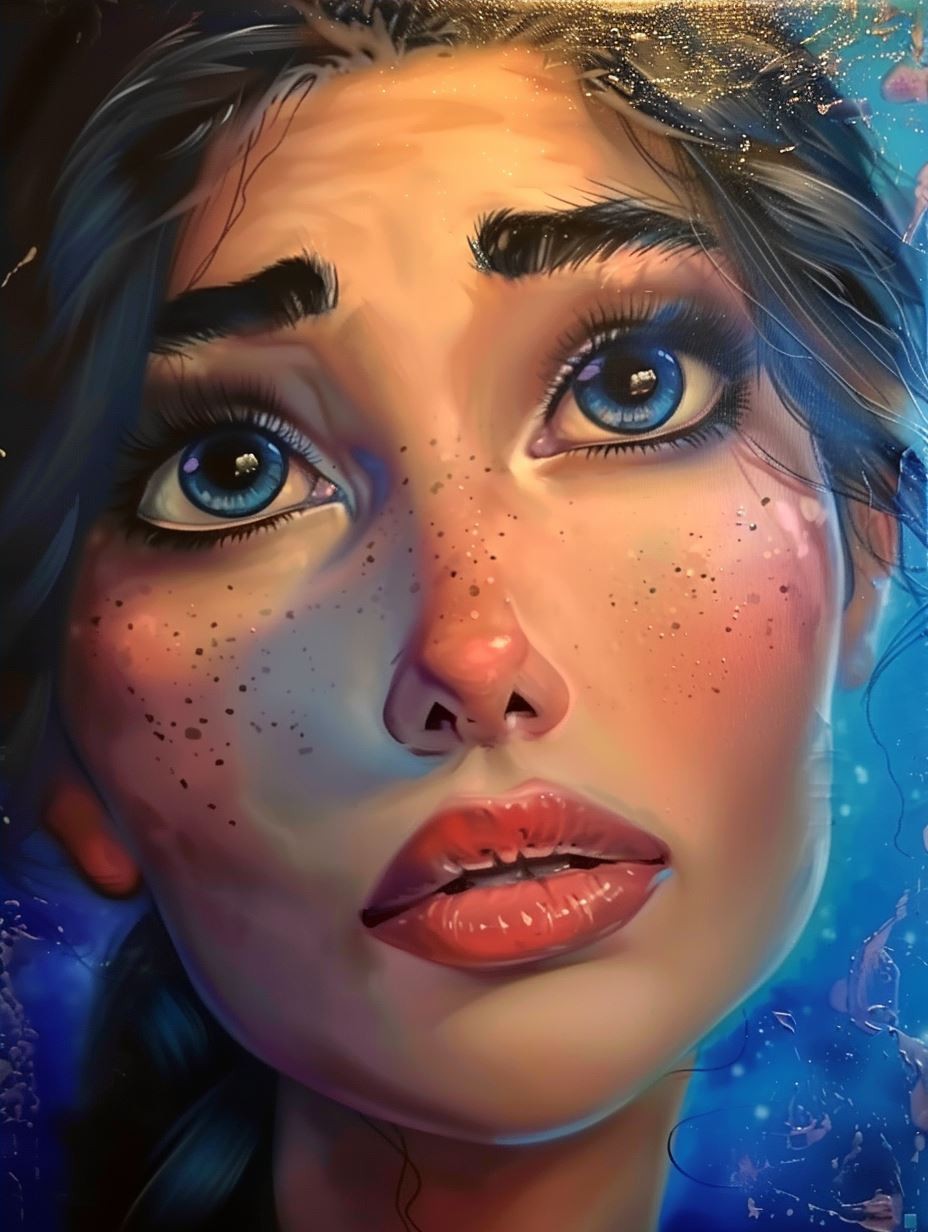 Azure Dream Portrait 4 - Image 4