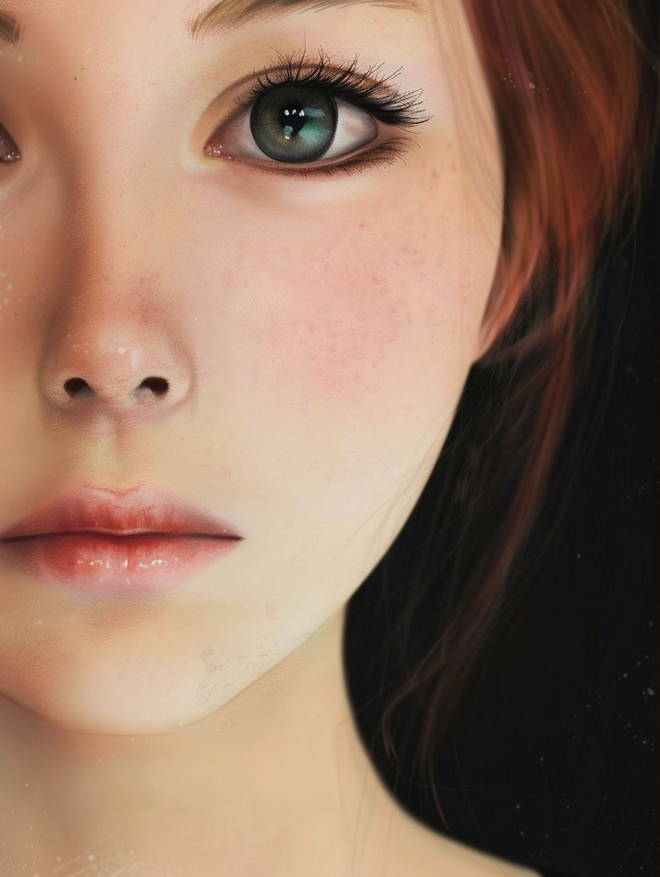 Soft Ethereal Anime Portrait - Image 3