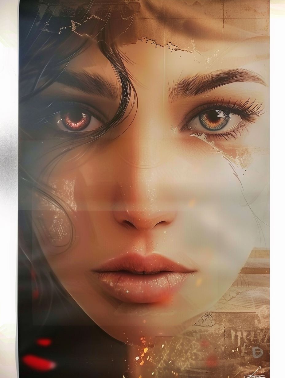 Ethereal Portrait of Rustic Beauty - Image 4