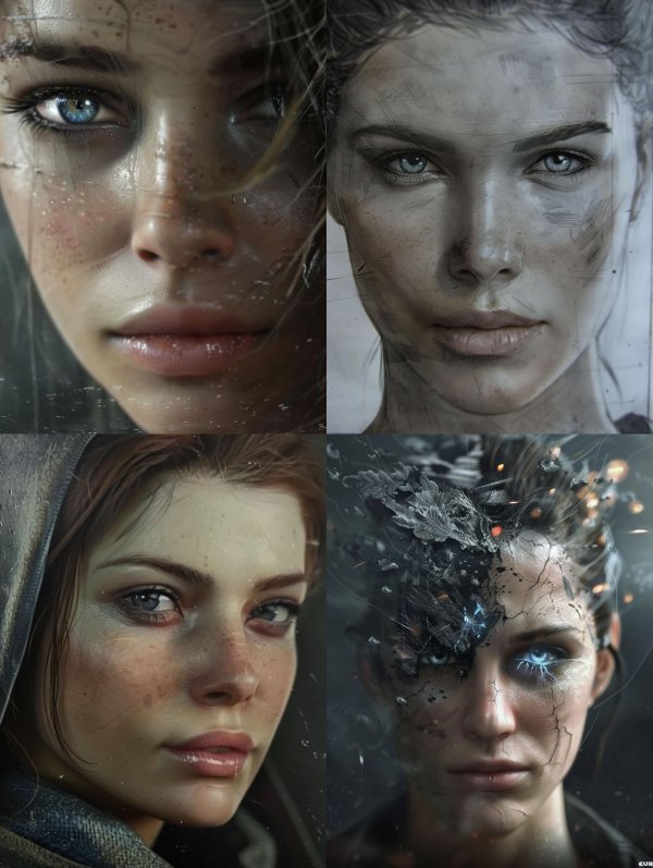 Ethereal Portraits of Gritty Beauty