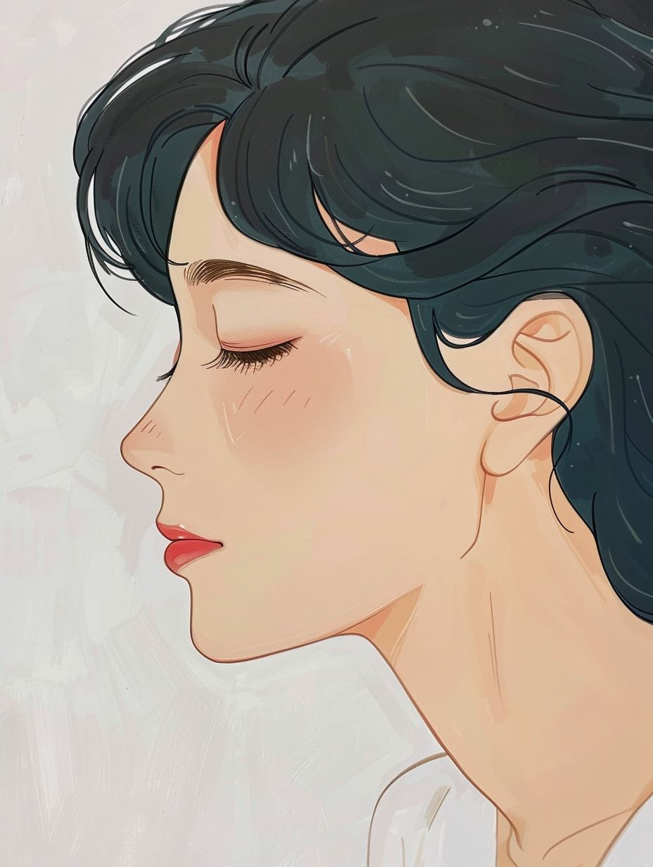 Ethereal Gaze Illustration - Image 4