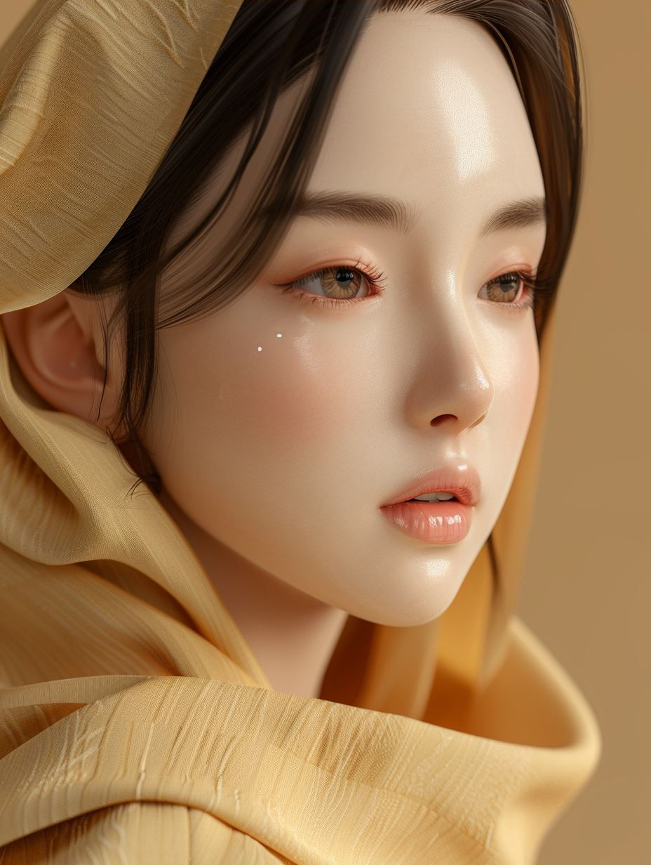 Ethereal Glow: A Study in Radiant Beauty - Image 3