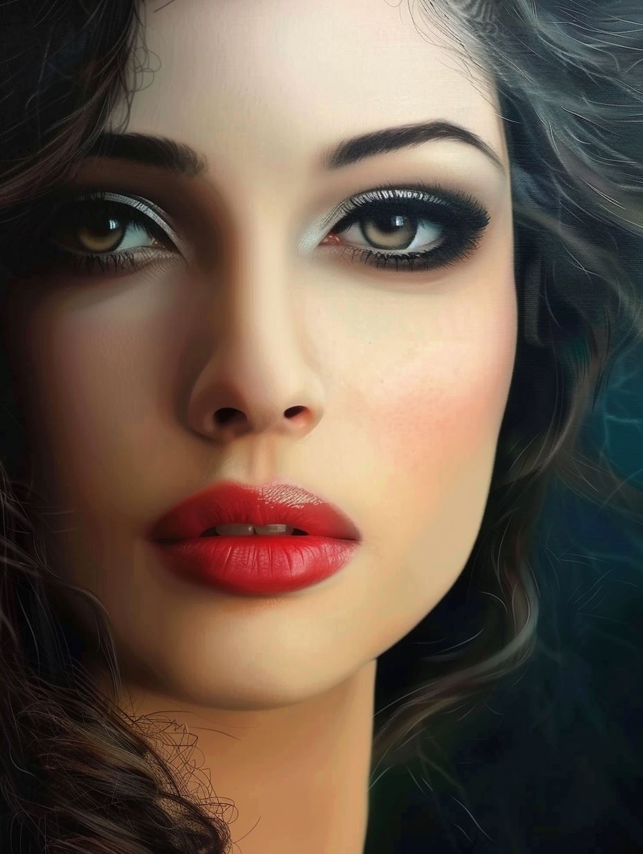 Ethereal Glow Portrait Study - Image 2